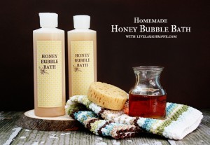 Homemade Bubble Bath