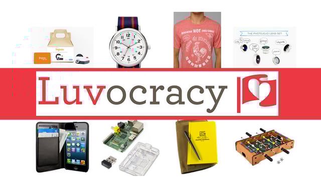 Luvocracy. Where cool products and savvy shoppers come face to face!