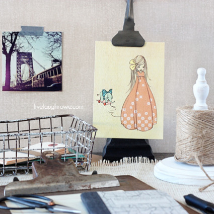 Super Easy DIY Twine Holder with livelaughrowe.com