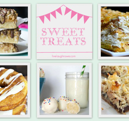 Sweet Treat features at livelaughrowe.com
