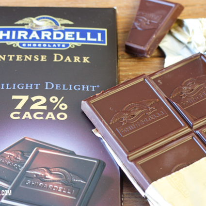 Guilt Pleasures and Perfect Pairing with Ghirardelli Intense Dark Chocolate