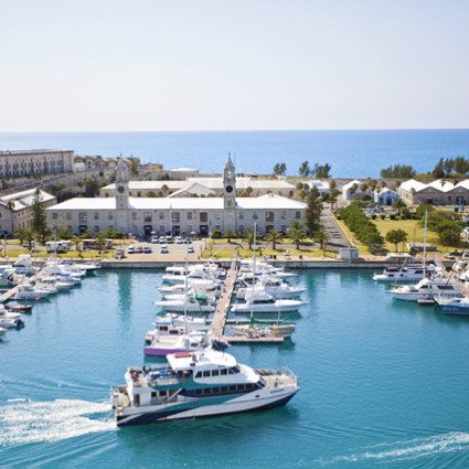 Royal Navy Dockyard_Kings Wharf in Bermuda