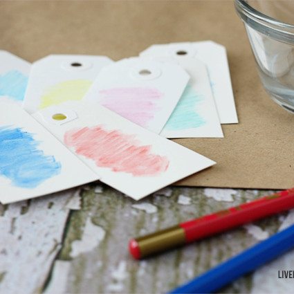 Waterclor Gift Tags