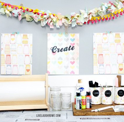 Mason Jar Painting Party