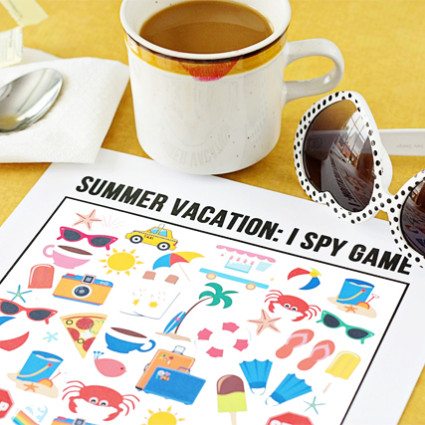 Summer Vacation I Spy Game
