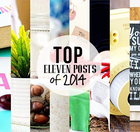 A quick year in review sharing the Top 11 Posts of 2014. www.livelaughrowe.com