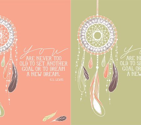 AWESOME PRINTABLE! "You are never too old to set another goal or to dream a new dream." by C.S. Lewis
