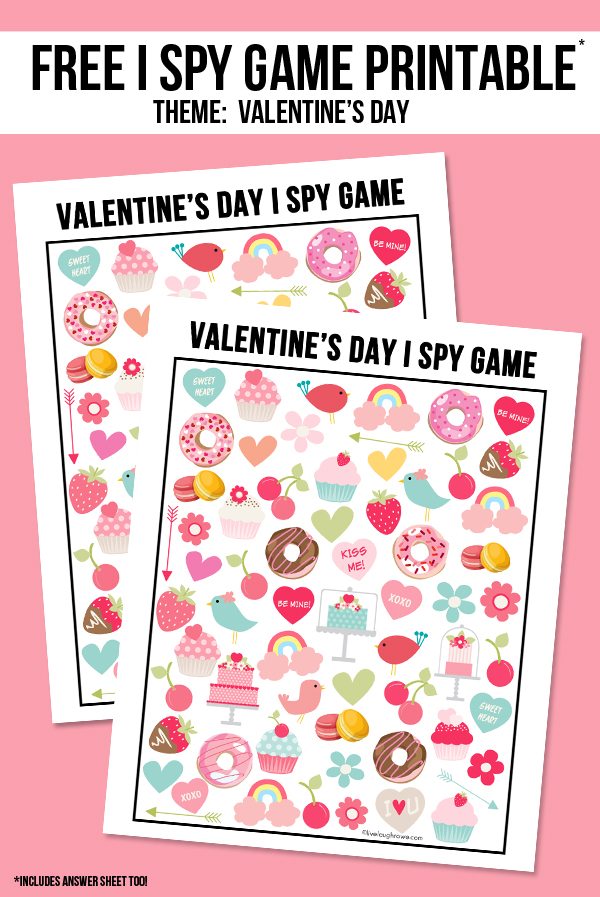 Valentine s Day I Spy Printable Live Laugh Rowe