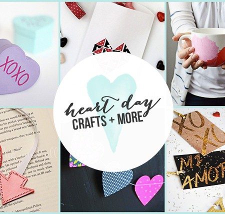 Heart Day Crafts and More featuring YOU! www.livelaughrowe.com