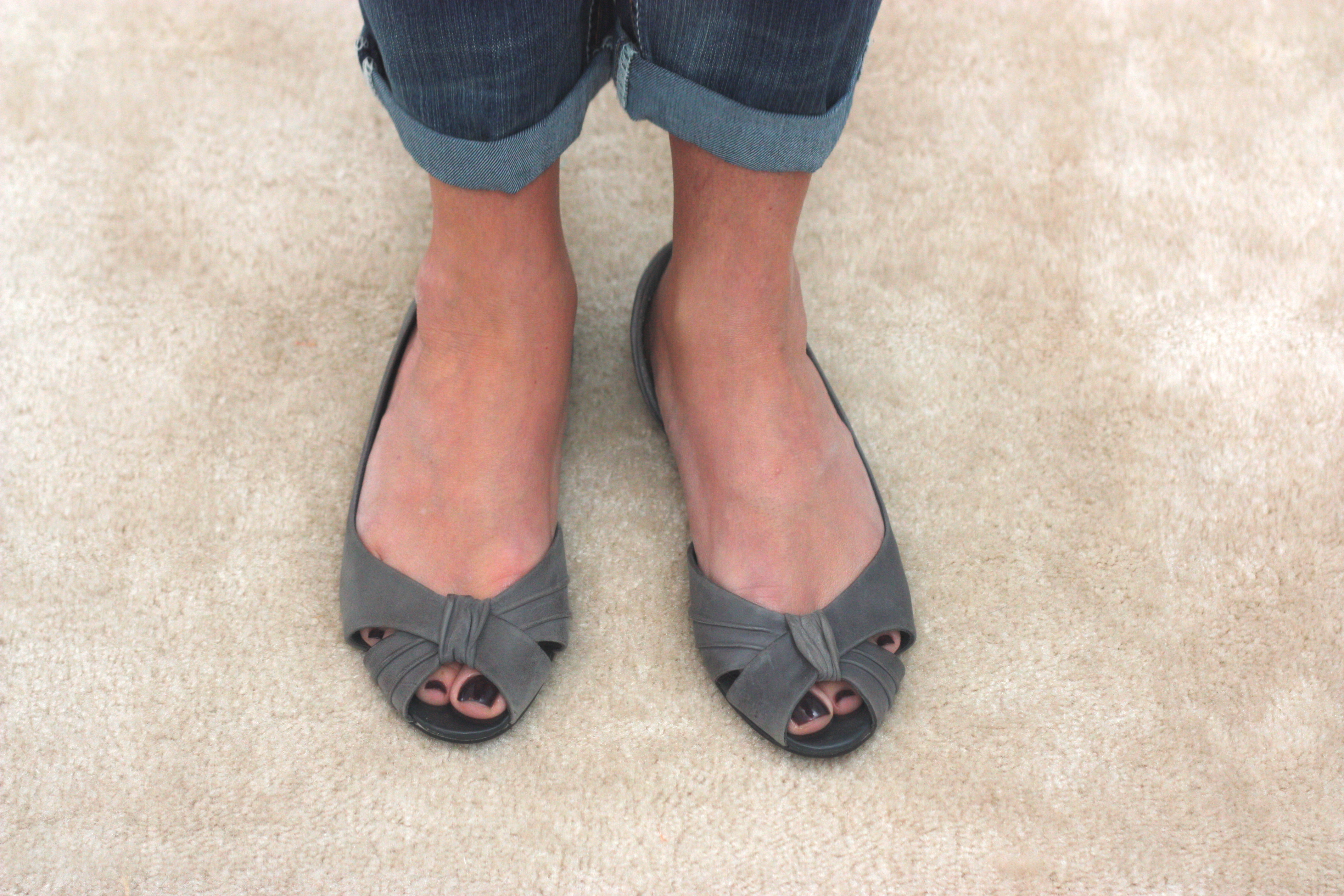 open toe flats target