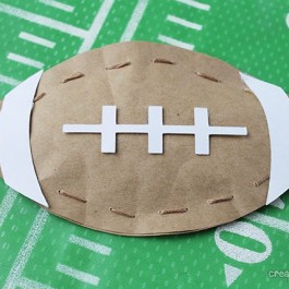 Super Bowl Party Favors by Create Craft Love for LiveLaughRowe.com