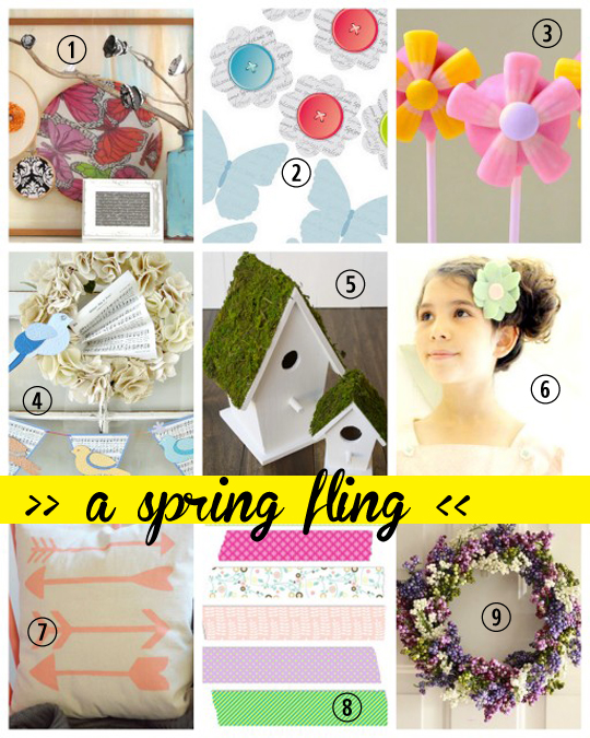 spring fling features