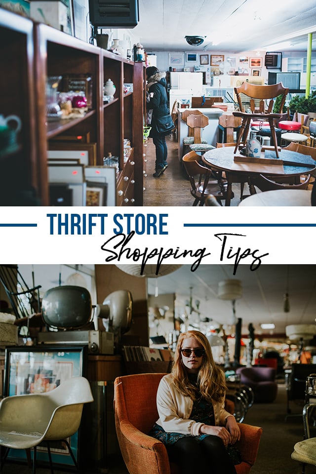 Six Thrift Store Shopping Tips from a DIY Blogger with livelaughrowe.com