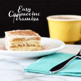 Delicious and Easy Cappuccino Tiramisu with livelaughrowe.com #CupOfKaffe #shop #cbias