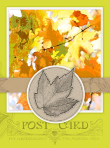 Fall Leaves Printable Notecard | Guest Post - Live Laugh Rowe