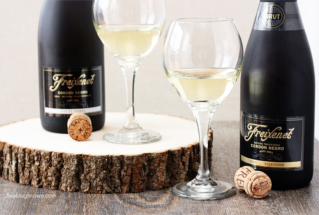 Delicious Freixenet Sparkling Wine with livelaughrowe.com