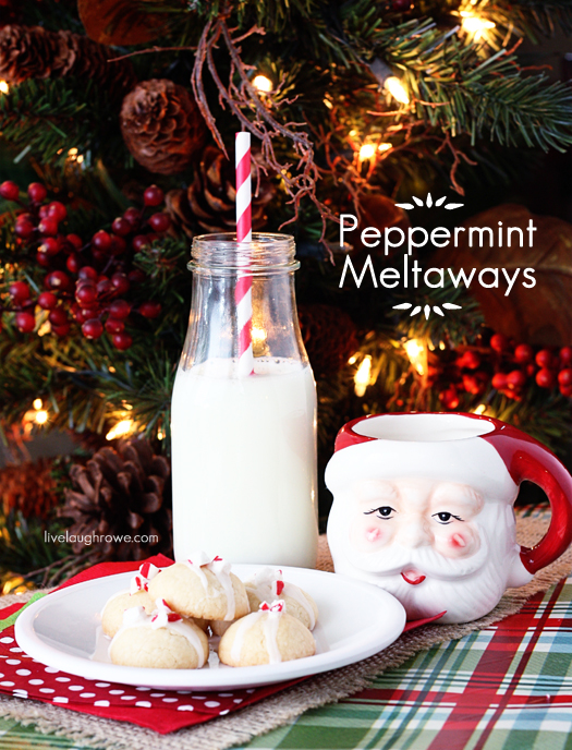 Peppermint Meltaways with livelaughrowe.com #peppermint