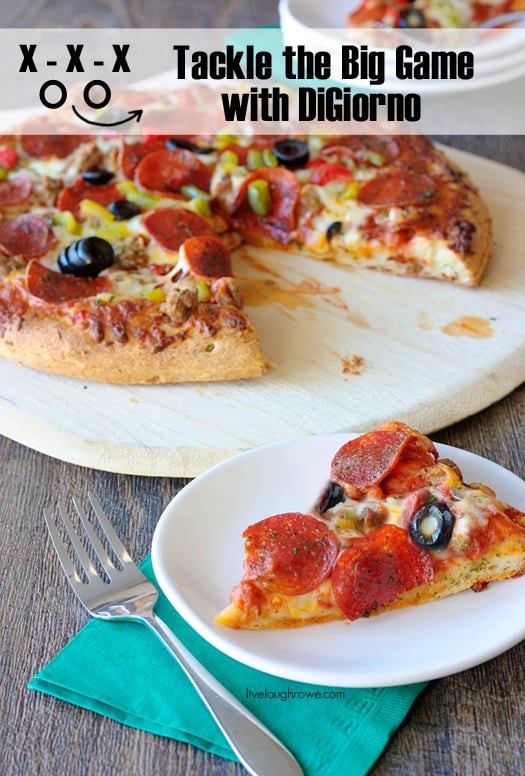 Tackle the Big Game with DiGiorno Pizza!