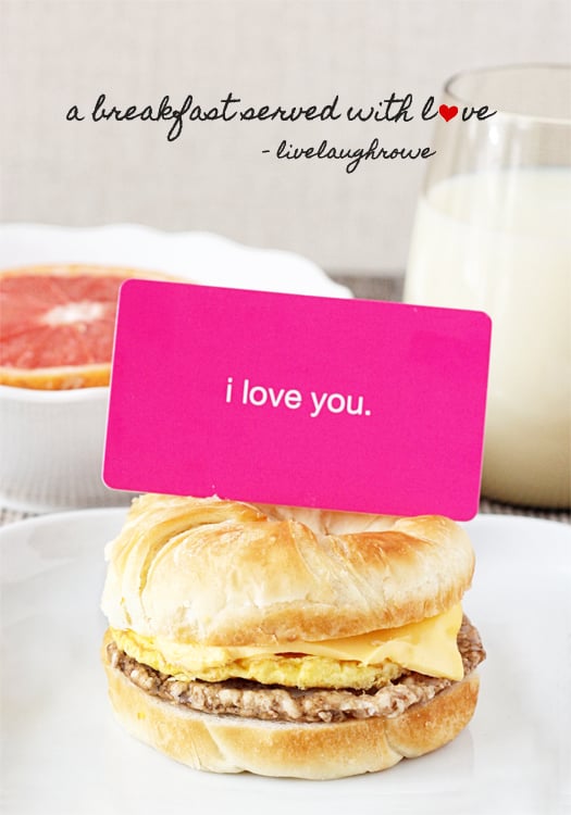 A Breakfast Served with Love at livelaughrowe.com