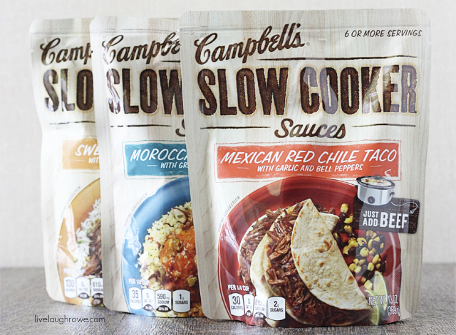 Introducing the new Campbells Slowe Cooker Sauces