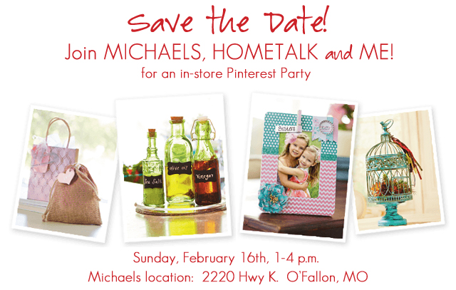 Save the Date! February 2014 Pinterest Party