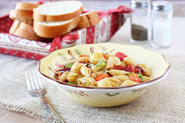 Hearty Minestrone Pasta Salad