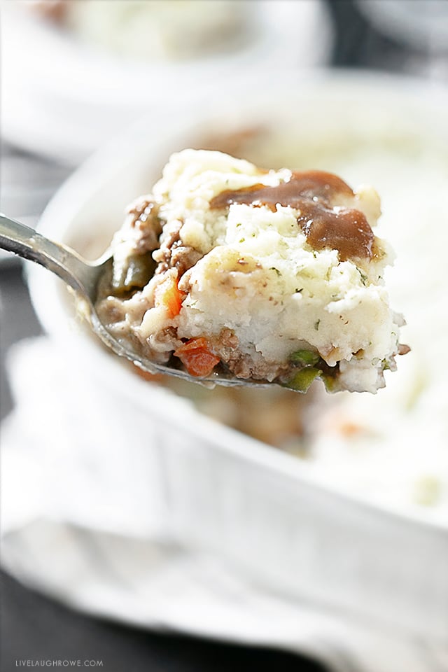 Spoonful of Shepherd's Pie