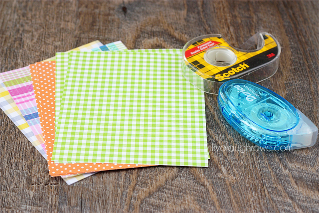 cutting paper for easter paper treats