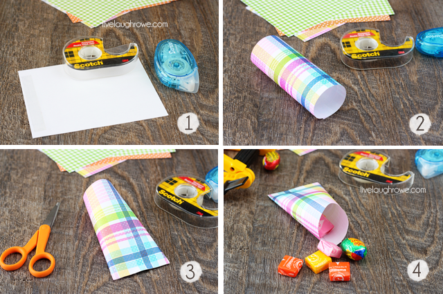 easy steps to make easter treat holders