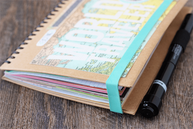 DIY Washi Tape Smash Book/Journal