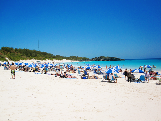 What are your beach bag essentials? I took some of mine to Horseshoe Bay in Bermuda.