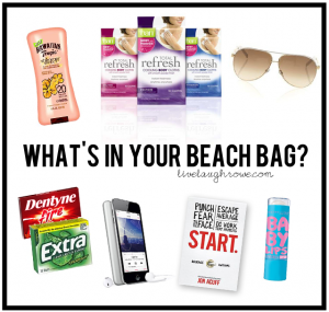 Beach Bag Essentials. What are yours?