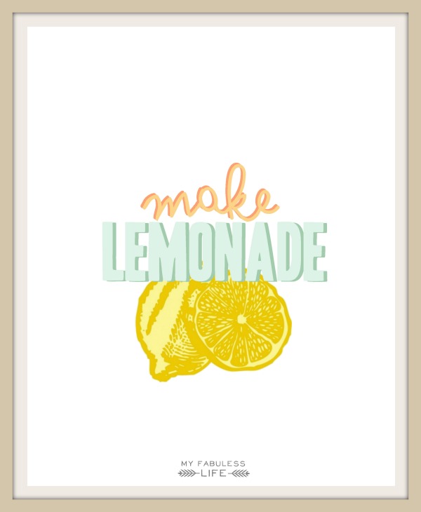 make lemonade