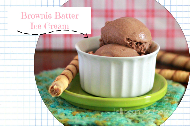 yum! brownie batter ice cream