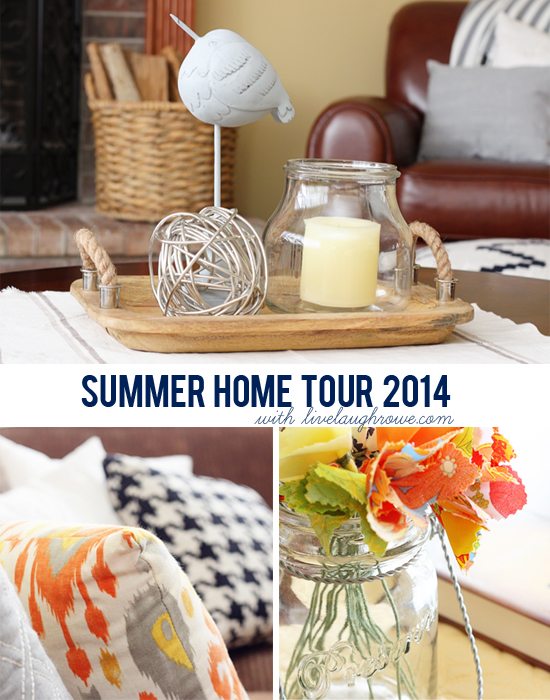 Summer Home Tour at Live Laugh Rowe