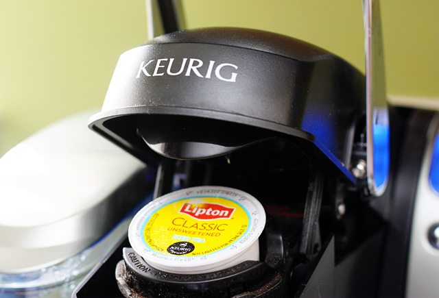 Brew Lipton K-Cups in your Keurig for a quick cup of iced tea!