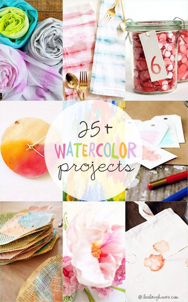 25+ Watercolor Projects