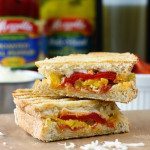 Love pizza and paninis? Bring the two together for pure bliss! Pizza Panini Recipe with livelaughrowe.com