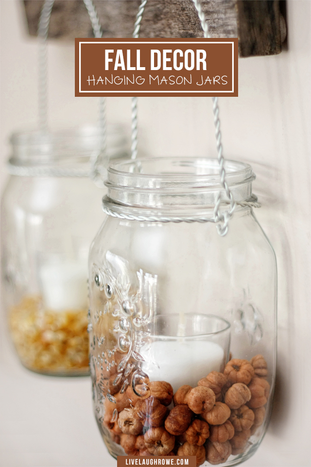 Mason Jar Craft Supply Organizer - Angie Holden The Country Chic