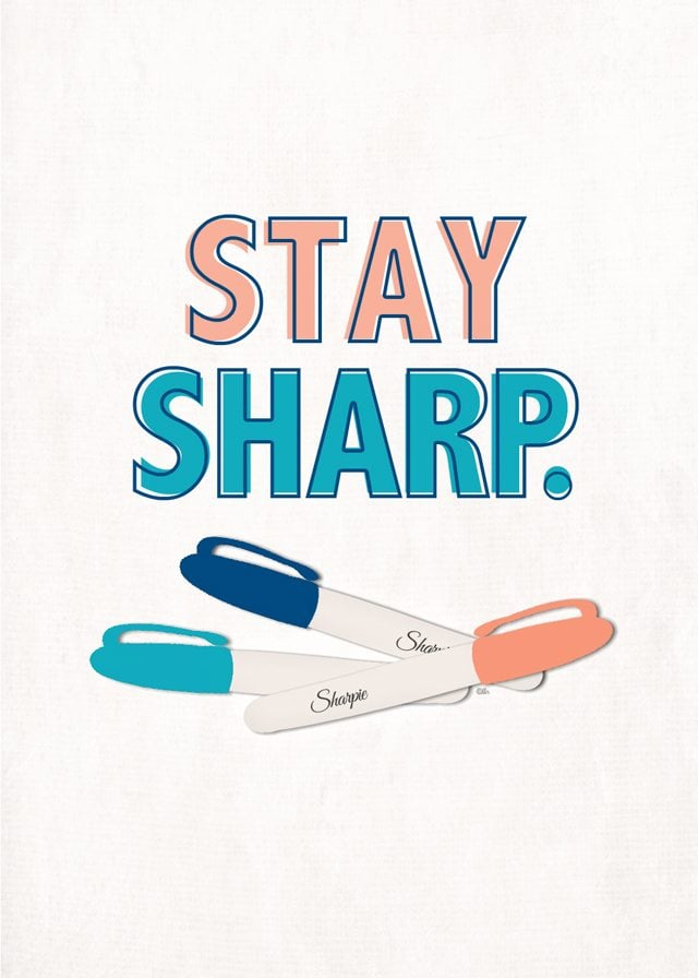 Stay Sharp! Back to School Reminder.
