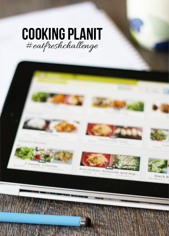 Join the challenge of using the Cooking Planit app to plan your meal and use fresh ingredients for the next two weeks! #EatFreshChallenge #menuplanning