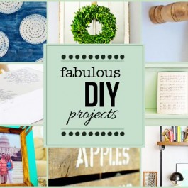 Fabulous DIY Projects featuring YOU! www.livelaughrowe.com #diy