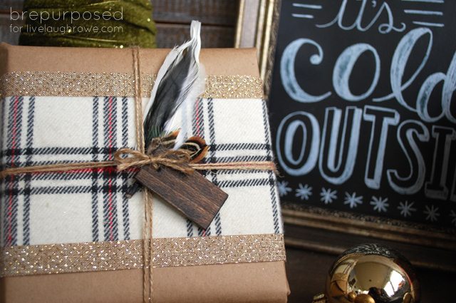 DIY Rustic Christmas Wrapping - Live Laugh Rowe