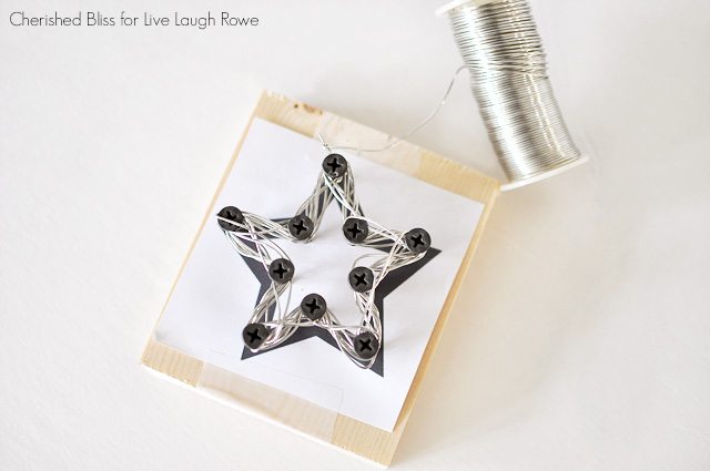 DIY Wire Star Ornament - Live Laugh Rowe