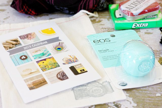 Favorite Things Giveaway. Deks Calendar and EOS lip gloss