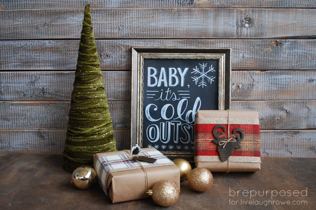 DIY Rustic Christmas Wrapping - Live Laugh Rowe