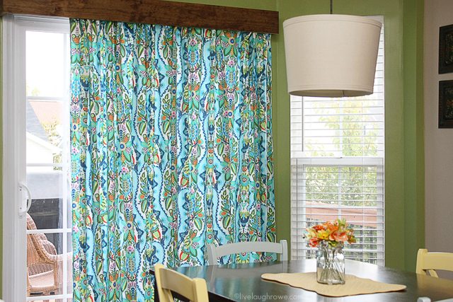 Diy Window Treatment For Sliding Glass Doors