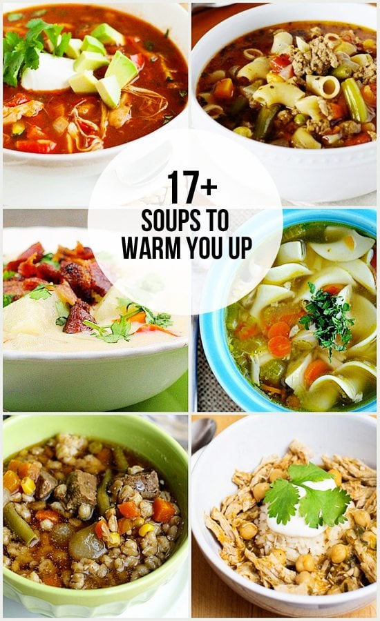 Soups to Warm You Up - Live Laugh Rowe