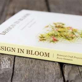 Design in Blooms, Botanical Craft Projects for Every Occasion. Exciting to be published in this book!