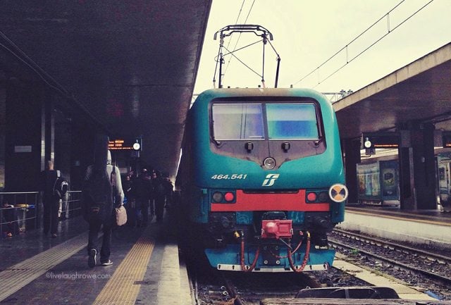 Train from Rome to Florence, Italy #florence #italy